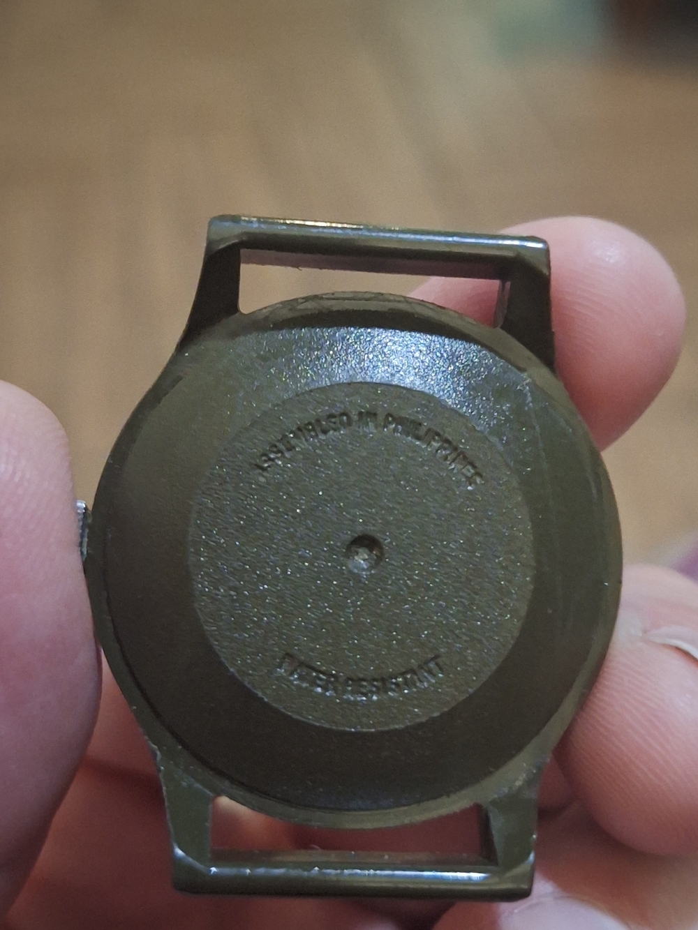 Vintage Timex Camper Military Field Watch - Olive Green MacGyver - Picture 3 of 6
